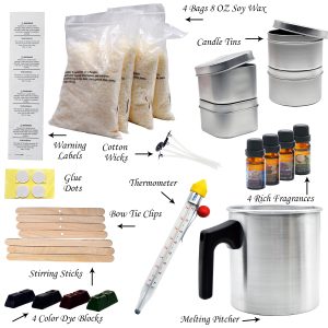 Soy Wax Candle Making Kit For Beginners